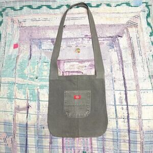 Custom Upcycled Sling Bag – Workwear Shoulder Bag